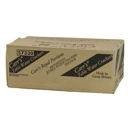 CARRS Carr's Original Table Water Cracker 3 Count, PK200 5929057330